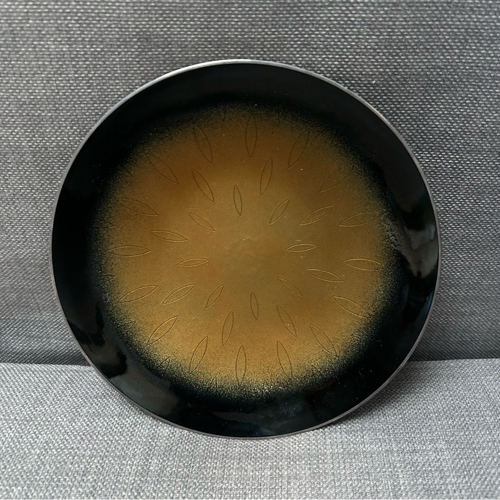 1955 TOWLE by Earl Pardon Tazze Dish Enamel Silverplate MCM  #1101257B